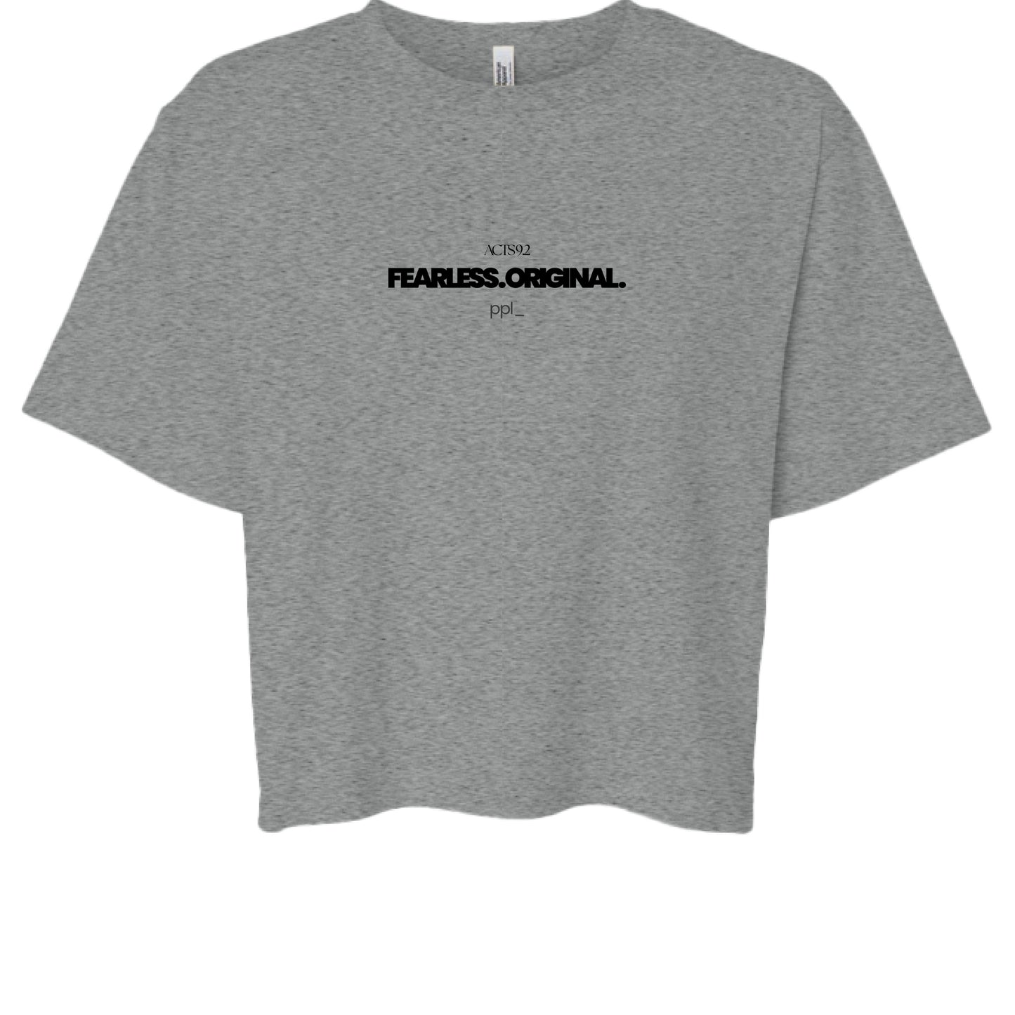 Heather Grey - FRONT