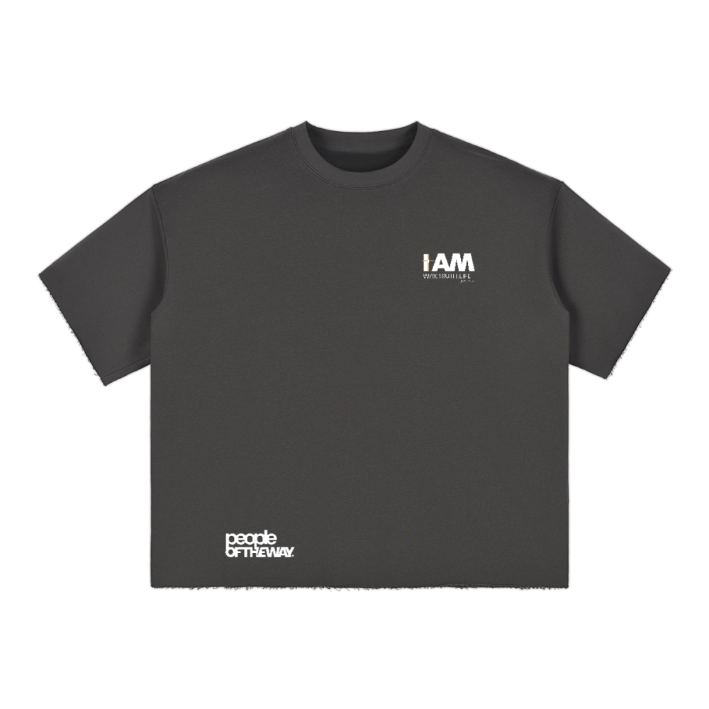 Men’s Cropped Terry T-shirt（280GSM）