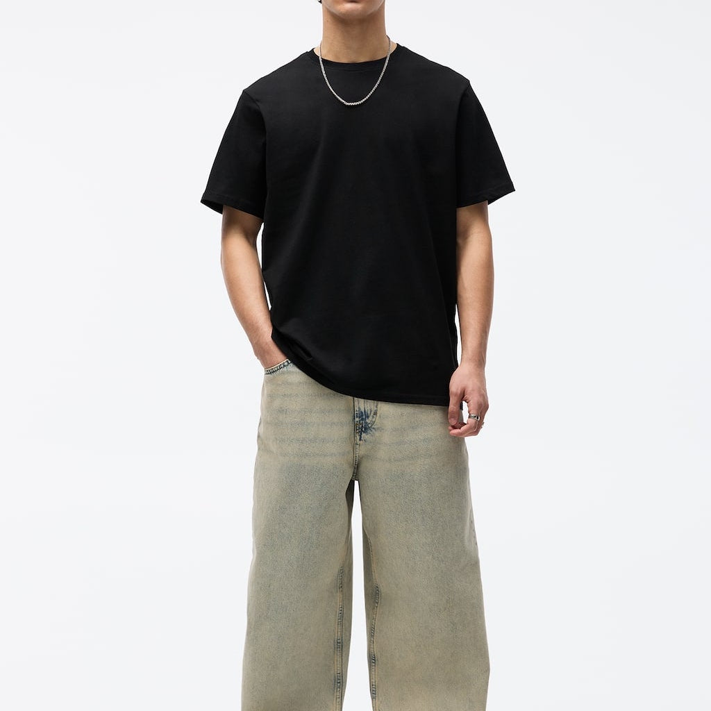 MnCo Cactus Classic Combed Cotton Regular Fit T-Shirt