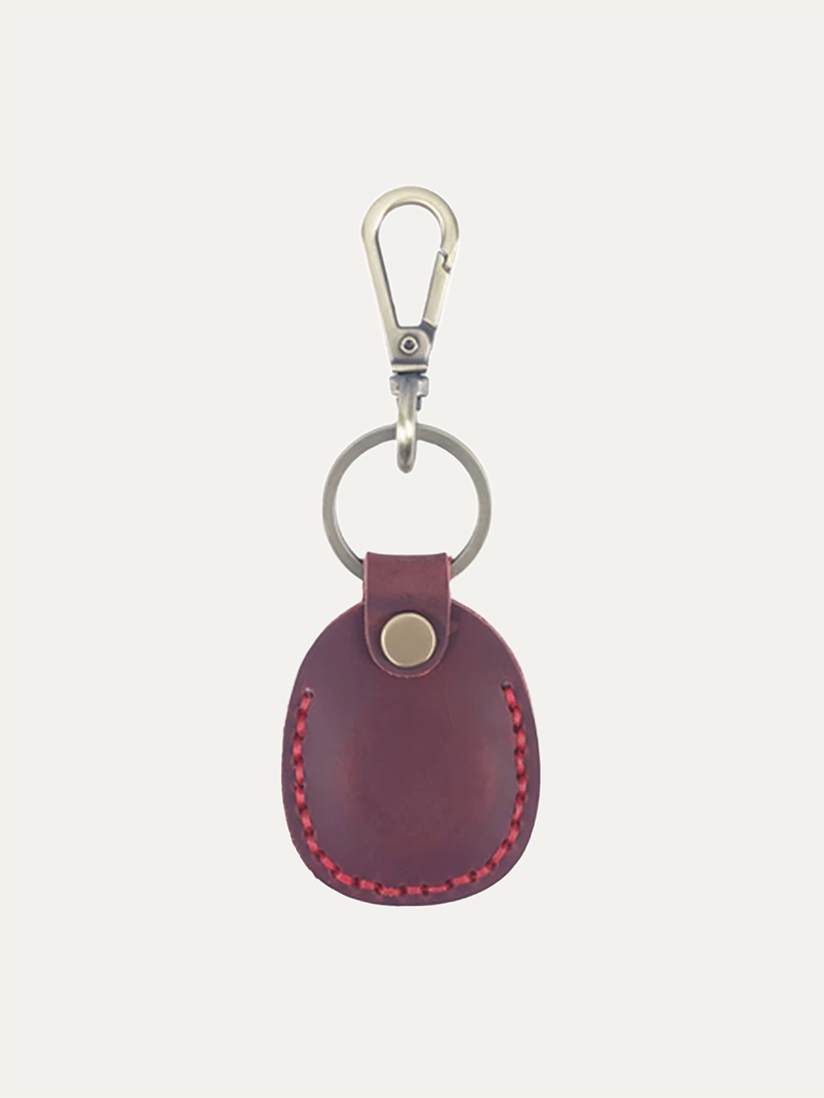 AirTag Key Ring Leather Sak