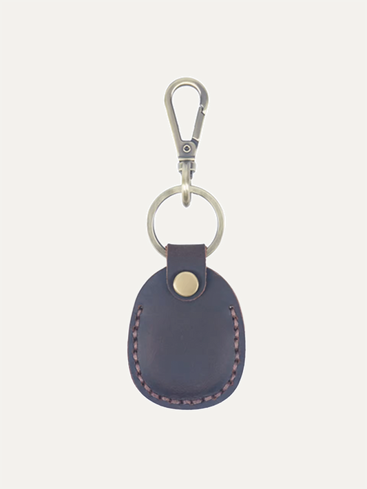 AirTag Key Ring Leather Sak